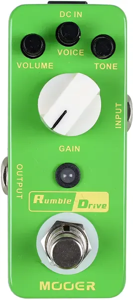 Педаль эффектов для электрогитары Mooer Rumble Drive Dumble Sound Overdrive