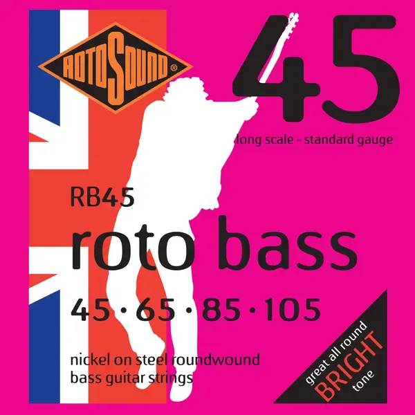 Струны для бас-гитары Rotosound RB45 45-105