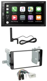 Автомагнитола Pioneer 2-DIN, USB, Bluetooth, DAB, MP3 для Fiat Fullback/Mitsubishi L200
