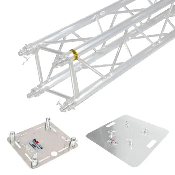 ProX KT-F34SQ328 K-Truss 3.28FT Display Truss with Base & Top Plate