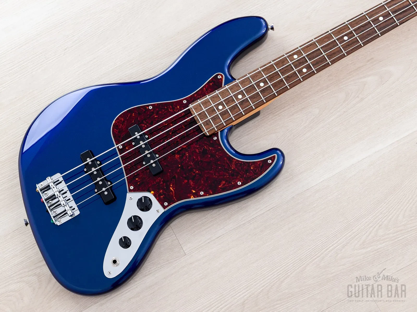 2024 Fender Hybrid II Jazz Bass FSR Azurite Metallic w/ Hangtags, Japan MIJ