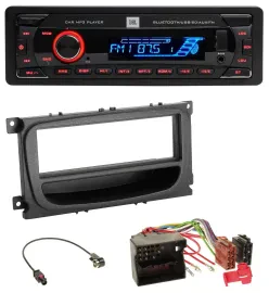 JBL AUX MP3 USB Bluetooth SD Autoradio für Ford C-Max Focus Galaxy ab 2007 Ablag