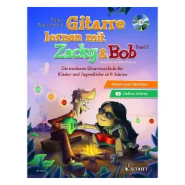 Учебное пособие Schott Music Gitarre lernen mit Zacky und Bob 2