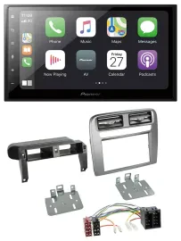 Pioneer MP3 Bluetooth DAB 2DIN USB Autoradio für Fiat Grande Punto 05-09 anthraz
