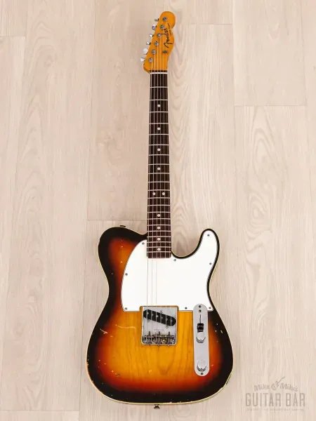 Электрогитара Fender Esquire Custom S Sunburst w/case USA 1967