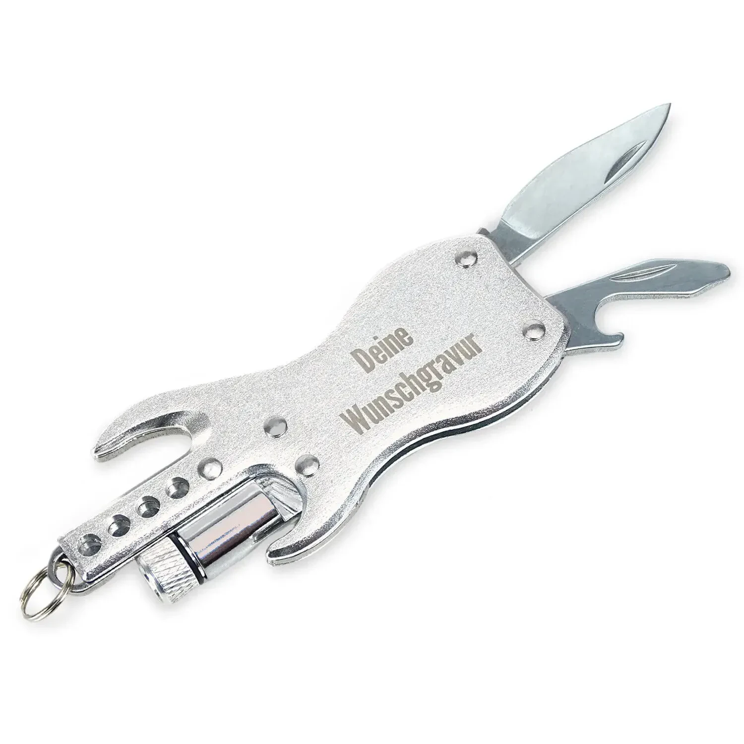 Открывашка keepdrum Multitool Silver