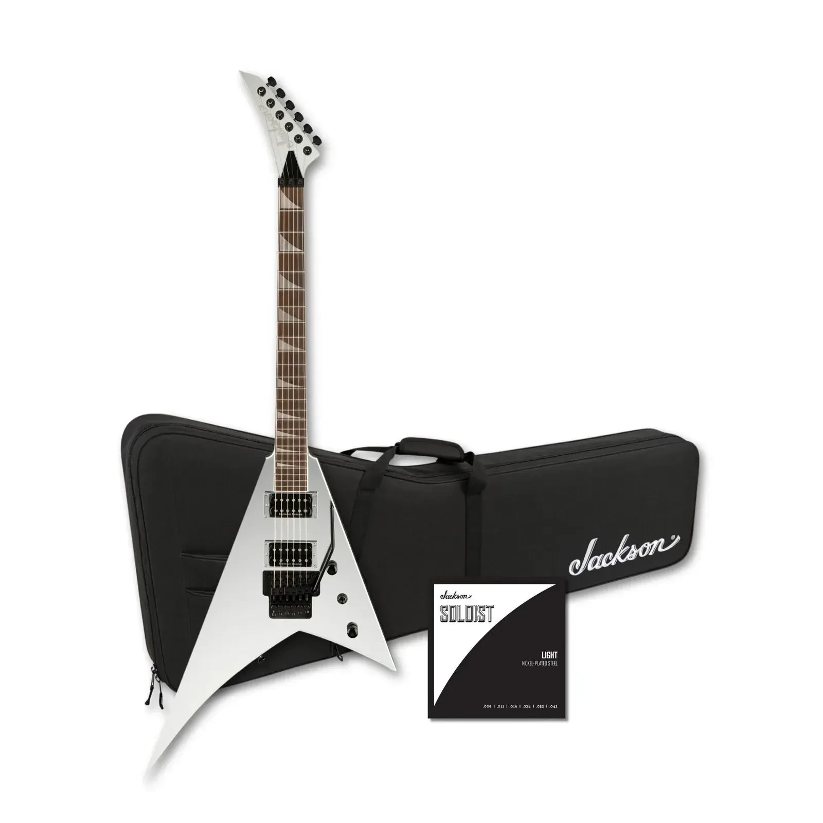 Jackson Pro Plus Series Rhoads RR24P Electric Guitar Mirror with Case Bundle