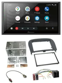 Автомагнитола для Mercedes SL-Class (2001–2011) Pioneer 2-DIN, USB, DAB, MP3, Bluetooth