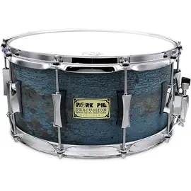 Малый барабан Pork Pie Weathered Barn Blue Birch 14x7 Blue