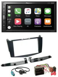 Автомагнитола Pioneer 2-DIN, USB, MP3, DAB, Bluetooth для Mercedes C‑Class 2007–2011