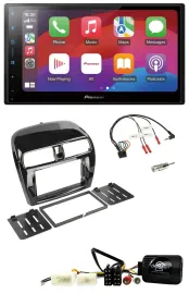 Pioneer DAB USB Lenkrad Bluetooth 2DIN Autoradio für Mitsubishi Mirage SpaceStar