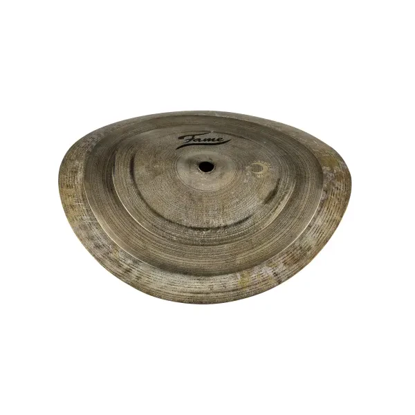 Clapper Smash Stack 8/10/12" B20 Bronze Handgefertigt Natural Finish Trash-Sound