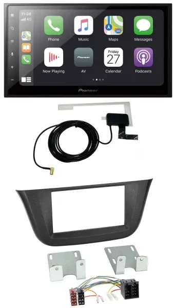 Pioneer USB MP3 2DIN Bluetooth DAB Autoradio für Iveco Daily (ab 2014)