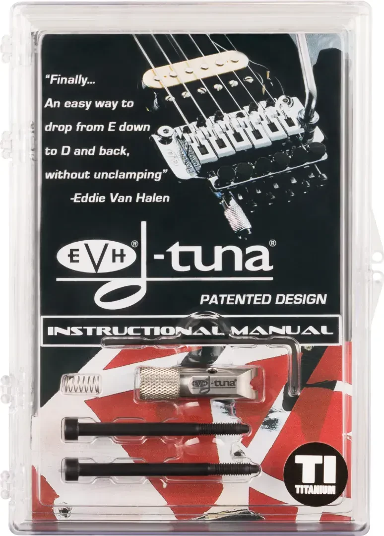 EVH® D-Tuna® Titanium, Silver Model # 5551121468 - Change to Drop D in second