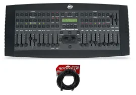 American DJ ADJ DMXOPERATOR PRO 136-Channel DMX Lighting Controller+50 Ft. Cable