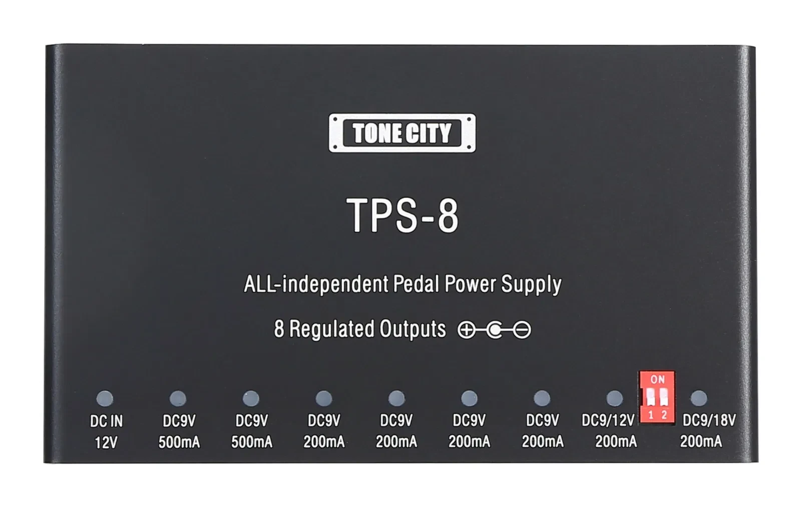 Блок питания для гитарных педалей Tone City TPS-08