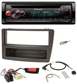 Автомагнитола для Honda Civic 2004–2006 Pioneer DAB/CD/Bluetooth/USB, антрацит