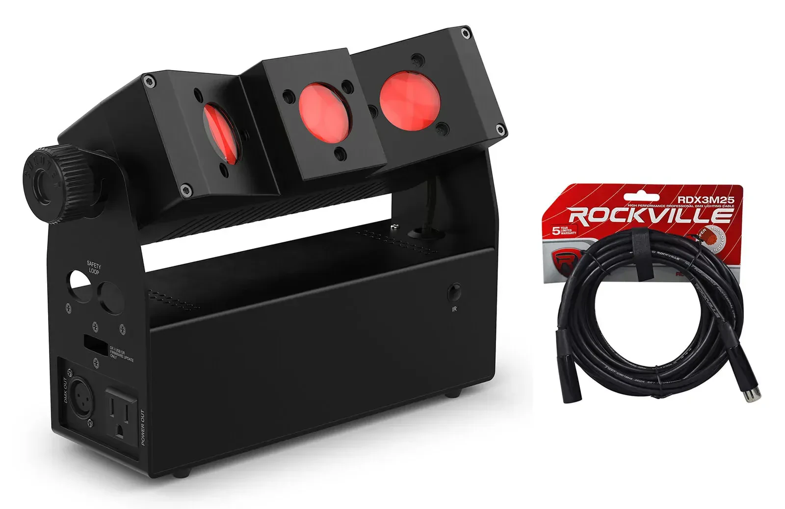 Светодиодный прибор Chauvet DJ EZbeam Q3 ILS с кабелем