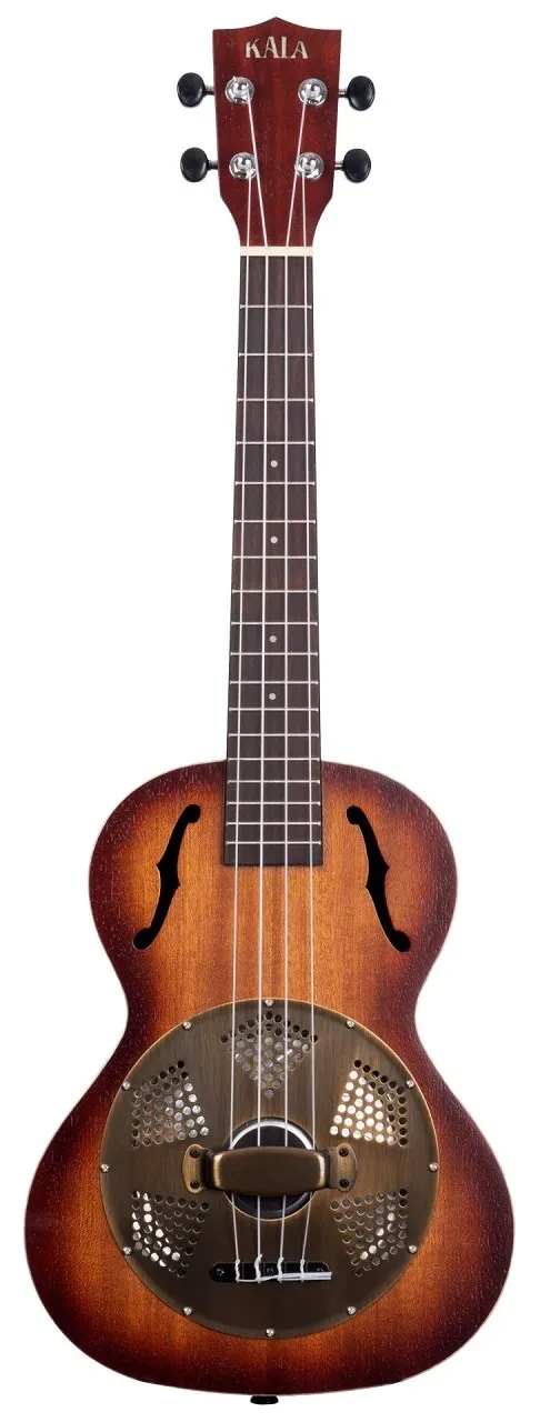 KALA KA-RES-BRS - Resonator Brass Tenor Ukulele, with Bag (UB-T) (Showroom-Model