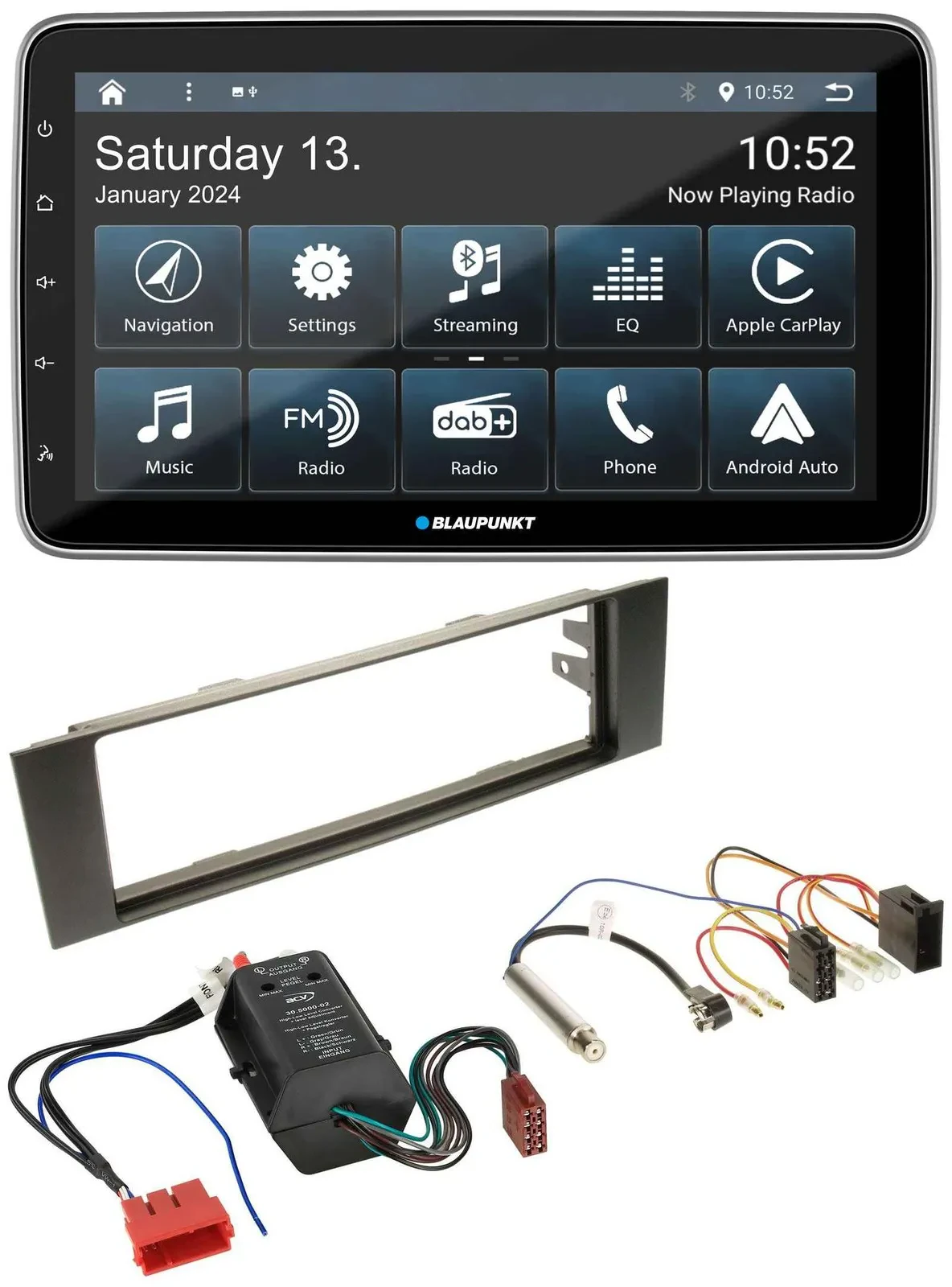 Blaupunkt USB DAB SD MP3 Bluetooth Autoradio für Audi A3 8P 03-06 Bose Aktivsyst