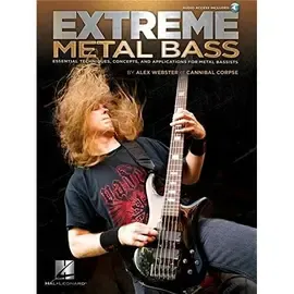 Ноты Hal Leonard - Extreme Metal Bass (+CD) - Alex Webster