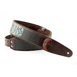 Ремень для гитары RightOn Straps Go Mojo Nashville Teal