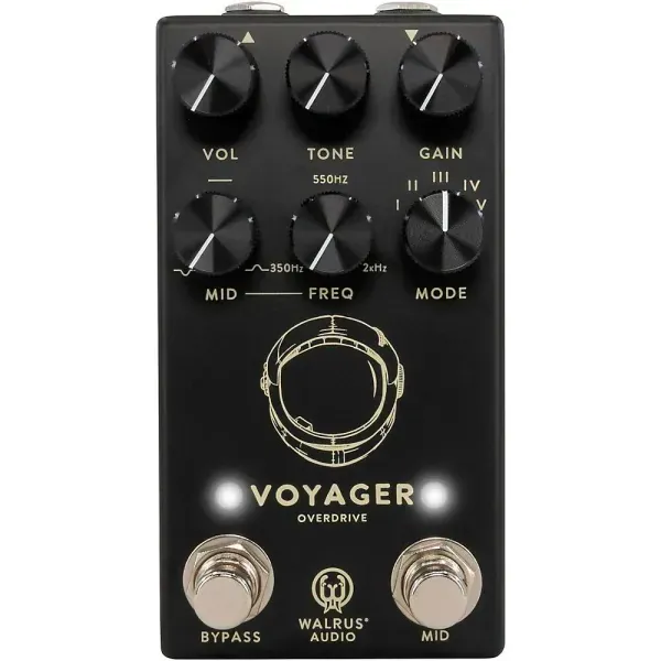 Педаль эффектов для электрогитары Walrus Audio Voyager Pre-Amp Overdrive MKII