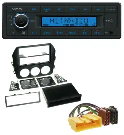 VDO Bluetooth AUX USB MP3 Autoradio für Mazda MX-5 (ab 2008)