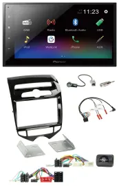Pioneer USB Bluetooth DAB 2DIN Lenkrad Autoradio für Hyundai ix20 ab 10 autom. K