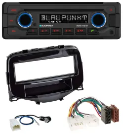 Blaupunkt AUX MP3 CD Bluetooth USB Autoradio für Toyota Aygo (2014-2021)