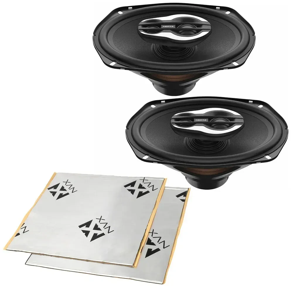 Hertz SX 690 NEO 260W RMS 6x9" 3-Way Car Speakers w/ Sound Damping