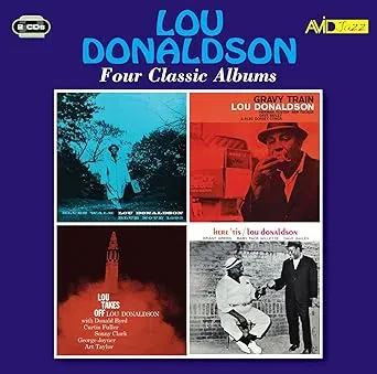 CD-диск Lou Donaldson Blues Walk / Gravy Train / Lou Takes Off / Here 'Tis (2CD)
