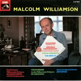 Виниловая пластинка Malcolm Williamson – Elevamini / Sinfonia Concertante / Violin Concerto / The Display (2LP) Б/У