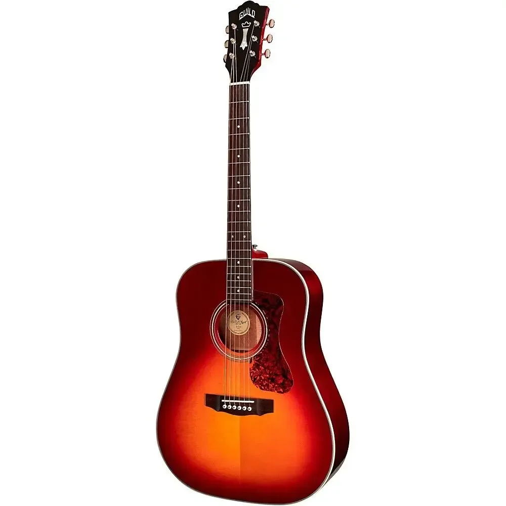 Акустическая гитара Guild D-140 Westerly Collection Dreadnought Acoustic Guitar Cherry Burst