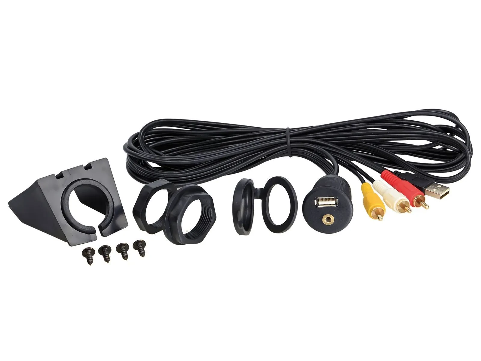 Universal USB Einbau / Aufbau Buchse 3.5mm