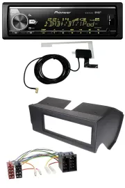 Автомагнитола для Fiat Panda (до 2002) Pioneer Bluetooth DAB USB MP3 черный