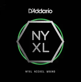 Струна для электрогитары D'Addario NYNW036 NYXL Nickel Wound Singles, сталь никелированная, калибр 36