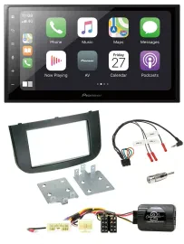 Pioneer Lenkrad Bluetooth DAB 2DIN USB Autoradio für Mitsubishi Colt 2008-2020