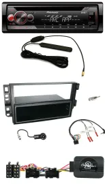 Pioneer CD USB Lenkrad DAB MP3 Autoradio für Chevrolet Aveo Captiva 2006-2011