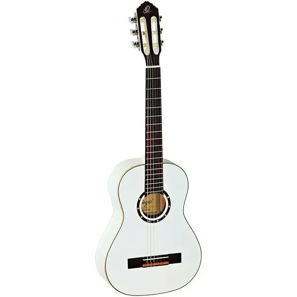 Классическая гитара Ortega Family R121-1/2 Gloss White