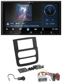 Kenwood Bluetooth 2DIN USB DAB MP3 Autoradio für Dodge RAM (2002-2006)