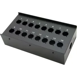 Мультикор MUSIC STORE Stagebox 16/16 D-Series 16-канальный для пола/стены, гнездо–штекер