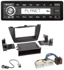 Автомагнитола для Hyundai ix35 (2010–2013) Continental 1 DIN, USB, AUX, DAB, MP3