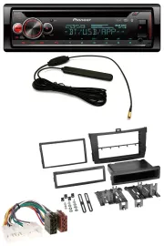 Pioneer USB DAB MP3 Bluetooth CD Autoradio für Toyota Corolla ab 2009 schwarz