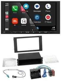 JBL USB 2DIN MP3 Bluetooth AUX Autoradio für Seat Leon (ab 2014)