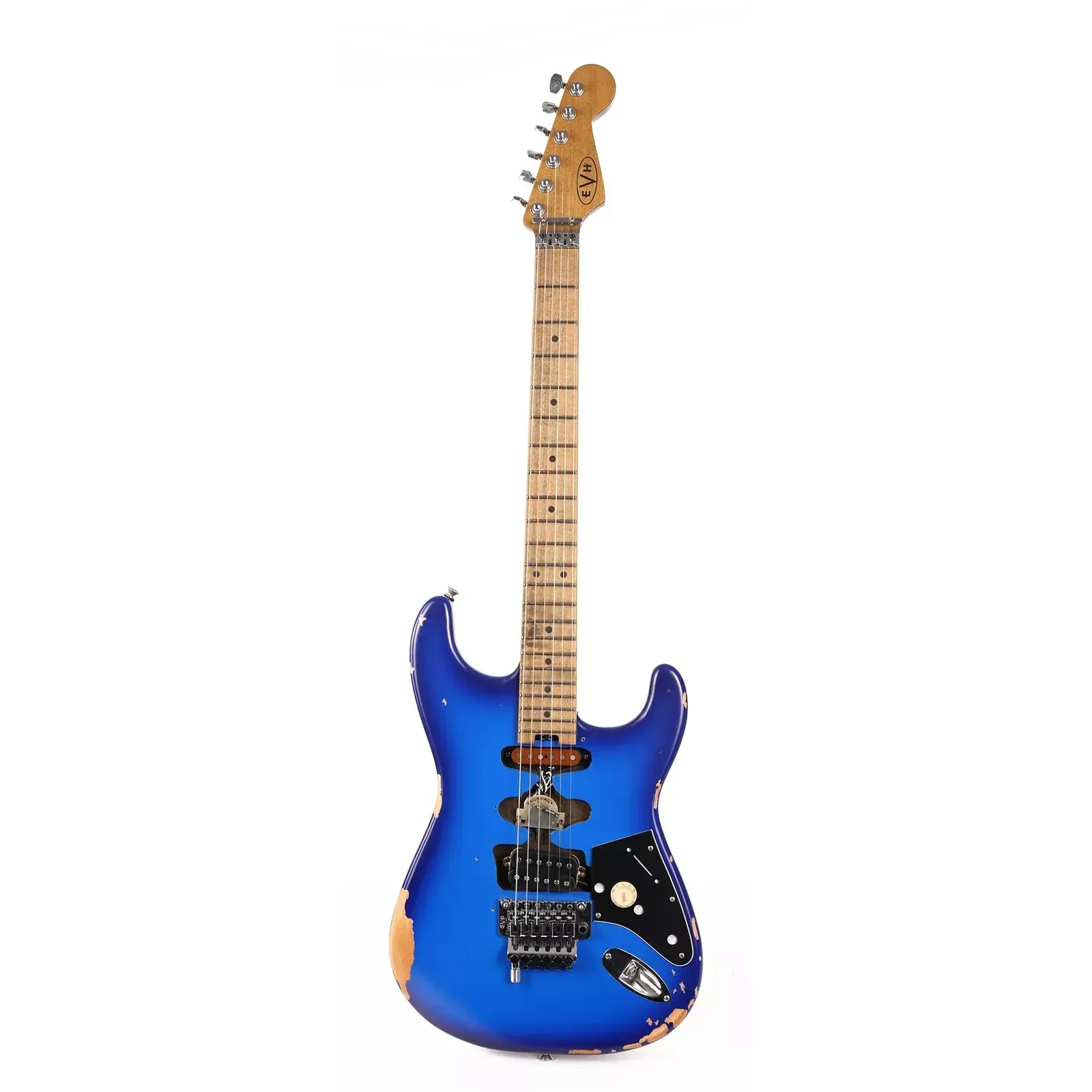 Электрогитара EVH Frankenstein Relic Series Blueburst с чехлом