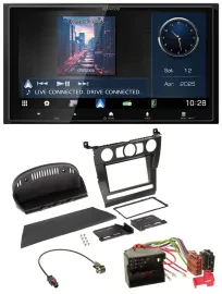 Kenwood Bluetooth 2DIN USB DAB MP3 Autoradio für BMW 5er (E60, 2003-2007)