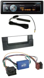 Pioneer CD USB Bluetooth DAB MP3 Autoradio für BMW 5er E39 X5 E53 Aktivsystem Ru
