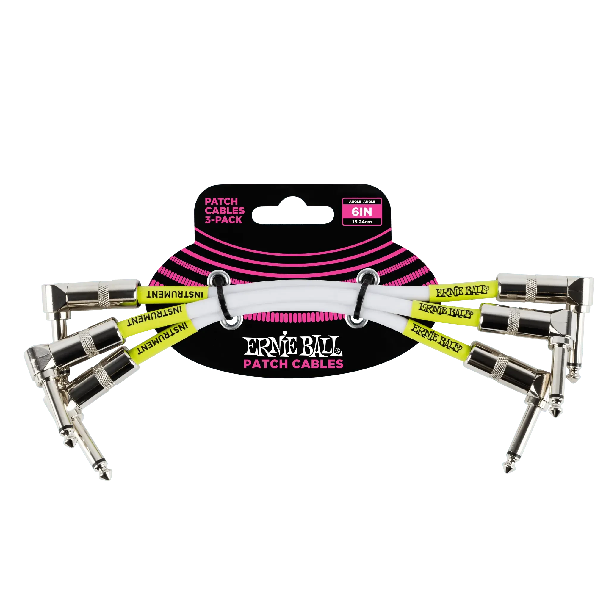 Патч-кабель инструментальный Ernie Ball 6051 0.15м