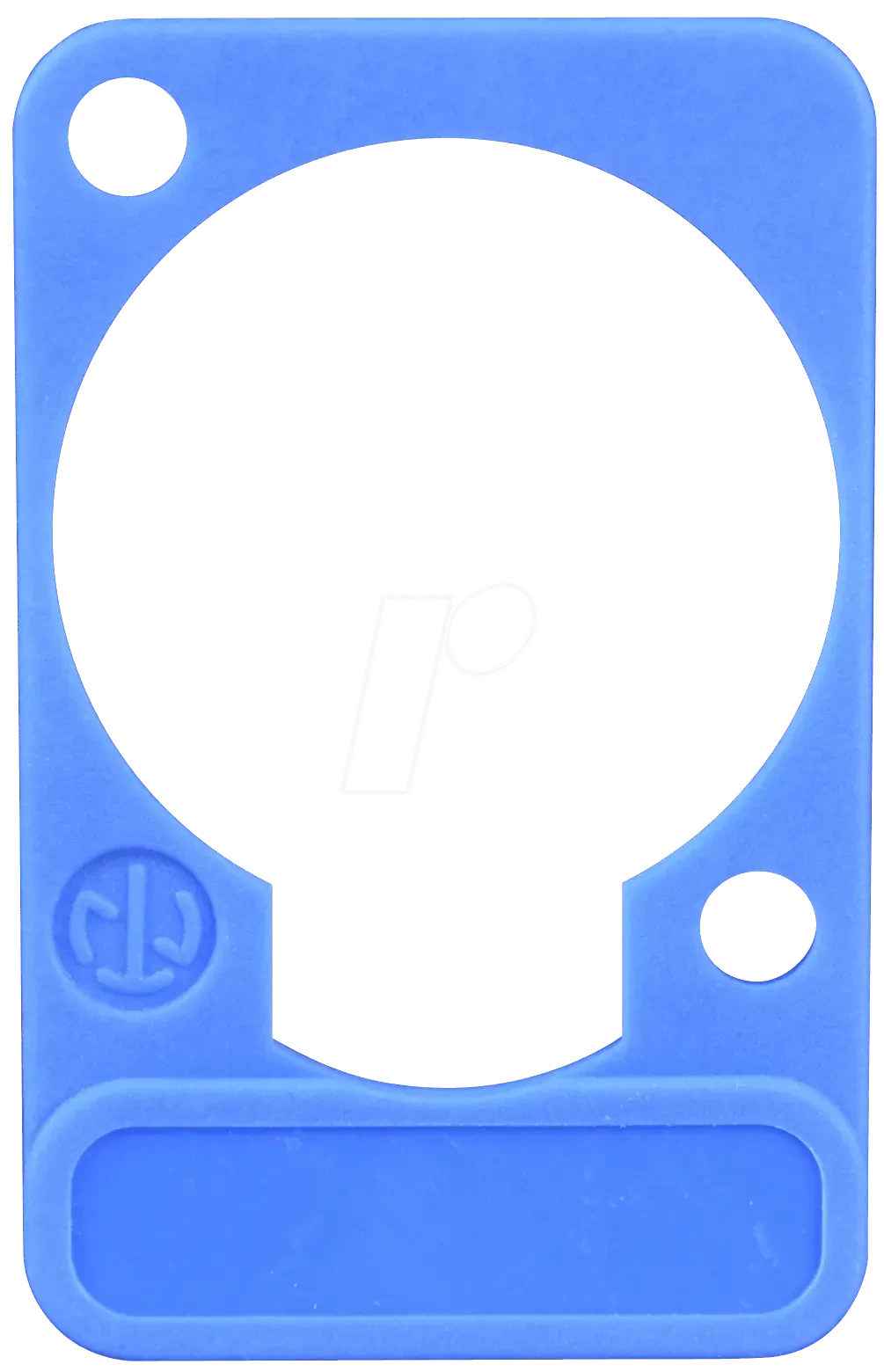 Подложка для панельного разъема Neutrik DSS-BLUE